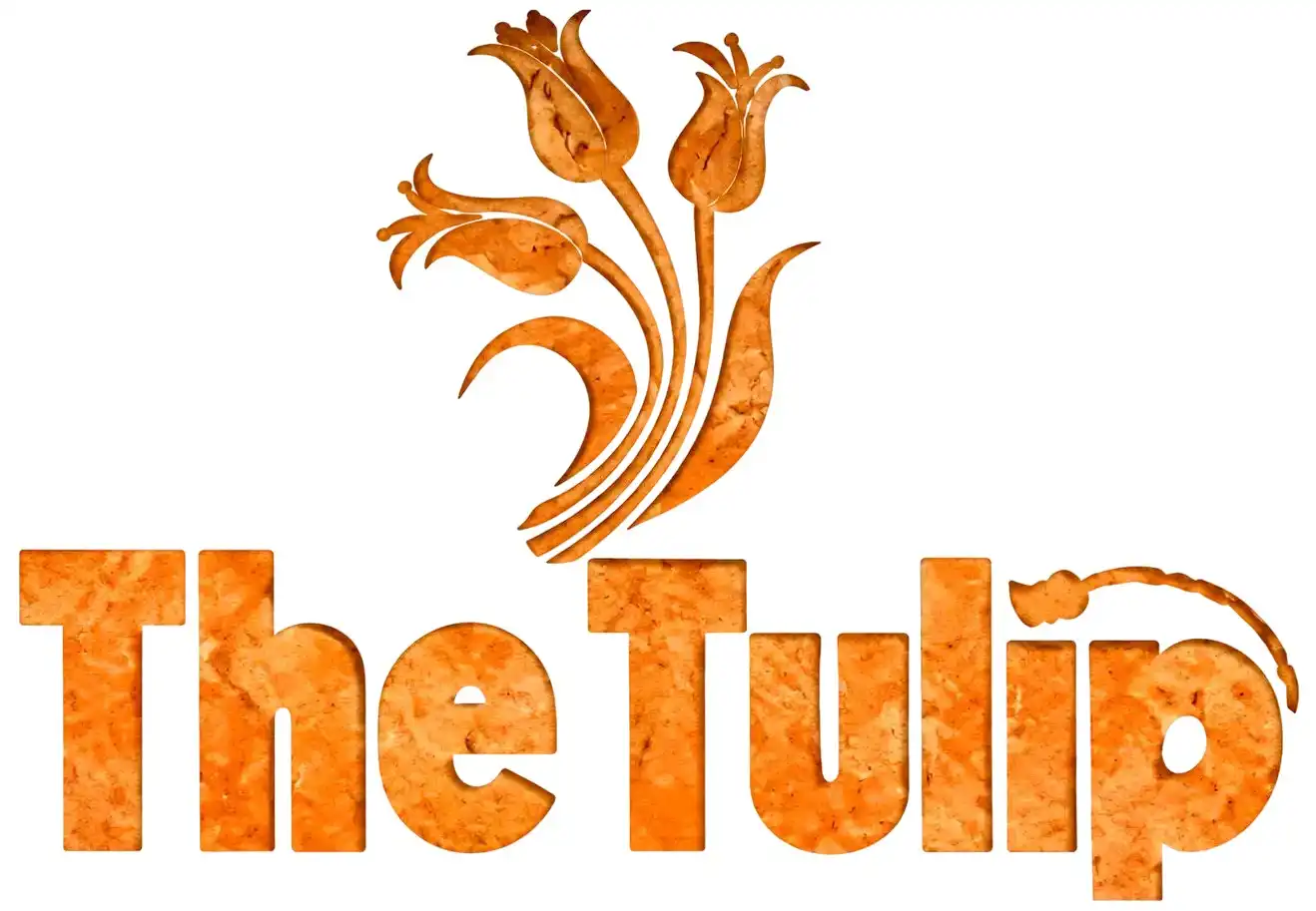 Textured Terracotta Tulip Logo